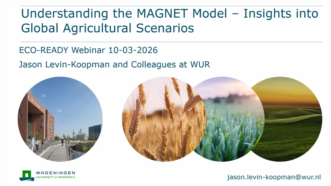 Understanding the MAGNET Model - Insights into Global Agricultural Scenatios ppt image