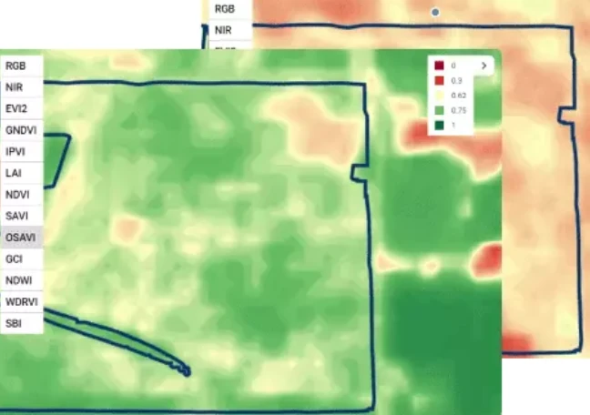 infrared map