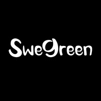 SweGreen black white logo