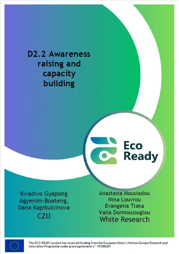 ECO-READY Awareness raising and capacity building cover