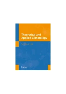 heoretical and Applied Climatology cover